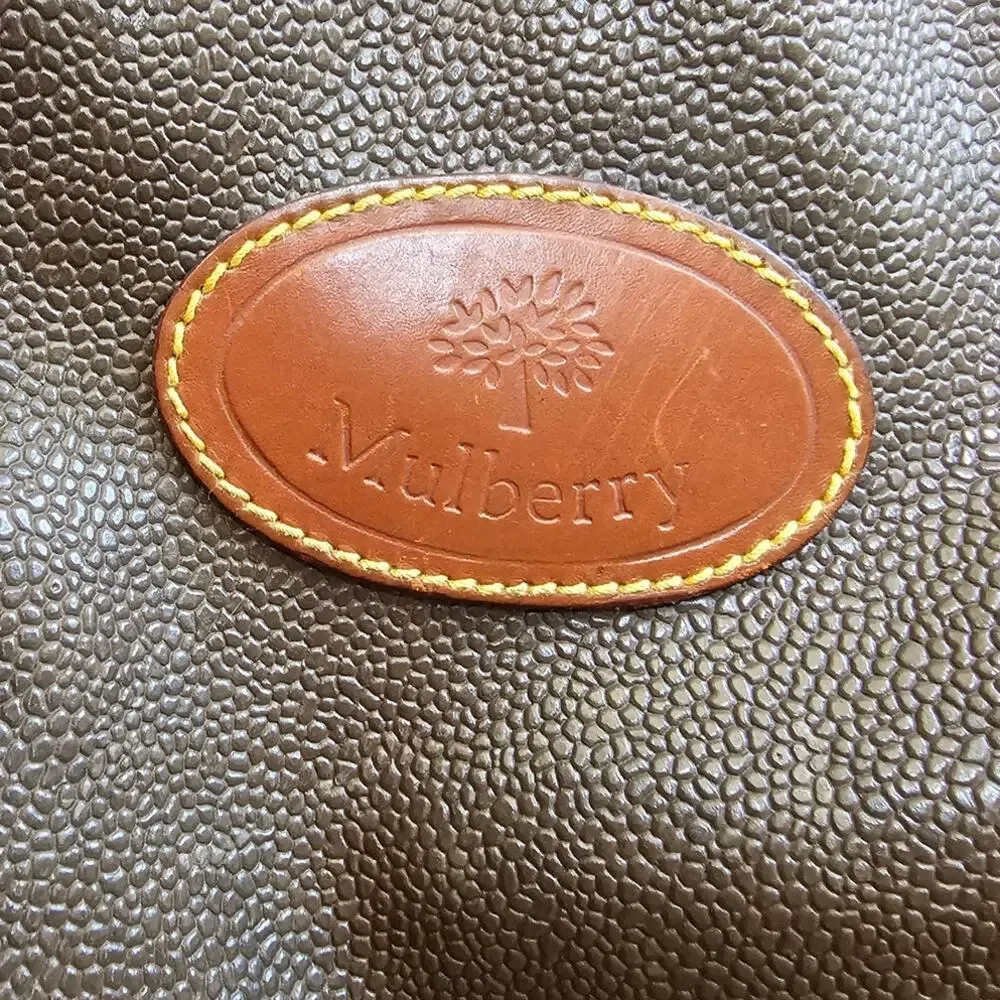 MULBERRY Vintage Scotchgrain Leather 21